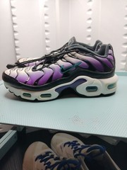 Nike Air Max Plus Gradient Purple Black Aurora Hyper Violet GS shoes 5Y. S6