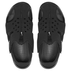 Sz 3 Little Kid NIKE SUNRAY PROTECT 2 (PS) „BLACK/WHITE“