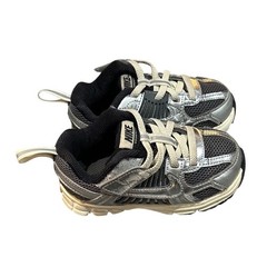 Nike Zoom Vomero 5 TD Metallic Silver Black Toddler Sneakers 7C IM9466-002