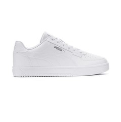 Puma Kids Caven 2.0 PS White/Silver/Black Shoes (393838-02)