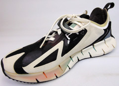 Reebok Zig Kinetica Concept Type 1 Youth Kids Running Sneakers Size 6.0 White Bl