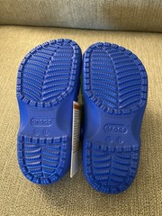 Crocs Classic Clog K Blue Bolt 206991-4KZ kid shoe C12