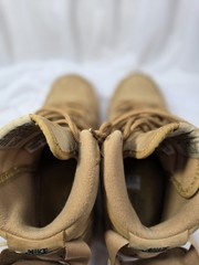 Nike Air Force 1 High Top Brown Suede Unisex Kids Sneakers 6.5Y 807617-200