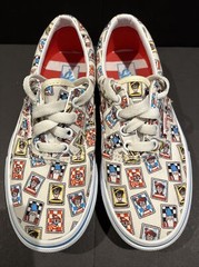 Vans Off The Wall x Where’s Waldo? Era Postage Shoes US Kids Youth Sz 1.0