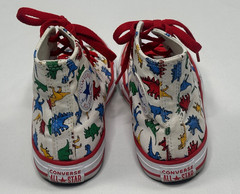 Converse All-Star DINOVERSE Chuck Taylor High Tops Dinosaur Shoes Size 3