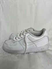 Nike Air Force 1 Low Triple White AF1 314193-117 Youth Sneaker Shoes Size 3 Y