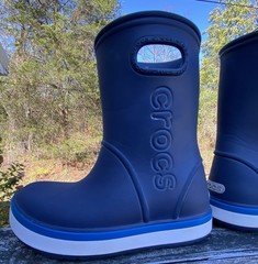 Crocs Kids‘ Handle It Rain Boots , Navy, C111