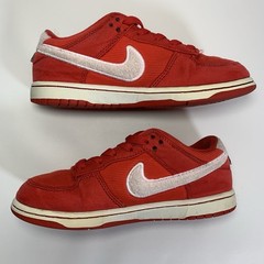 New Nike Dunk Low Valentine’s Day Red Pink FZ3549-612 Size 2Y Youth Shoes
