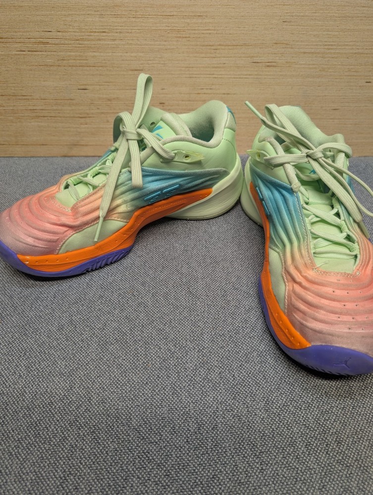 Nike Jordan Luka 1 “Easter” Basketball Shoes Youth Size 4.5Y Mint Orange Purple