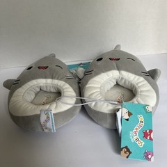 Squishmallow Slipper Size11/12 Shark Sea life Ocean Plush Jazwares NWT