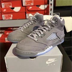 Air Jordan 5 Wolf Grey GS Size 6Y (2026)