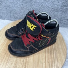 Nike NYX Dunk Mid 2009, w/ Strap Black/Blaze Size 4.5y