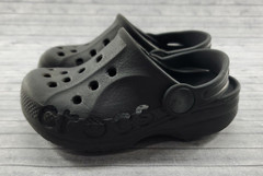 Crocs Baya Black Clogs Slip On Shoes Size C6 C7 Toddler Sandals