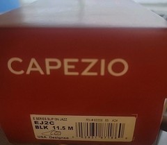 Capezio Girl’s E Series Ej2c Black Jazz Slip on Shoe 11.5M New In Box!
