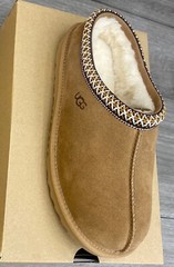 UGG Kids Tasman II Chestnut Slipper Size 6 Kids
