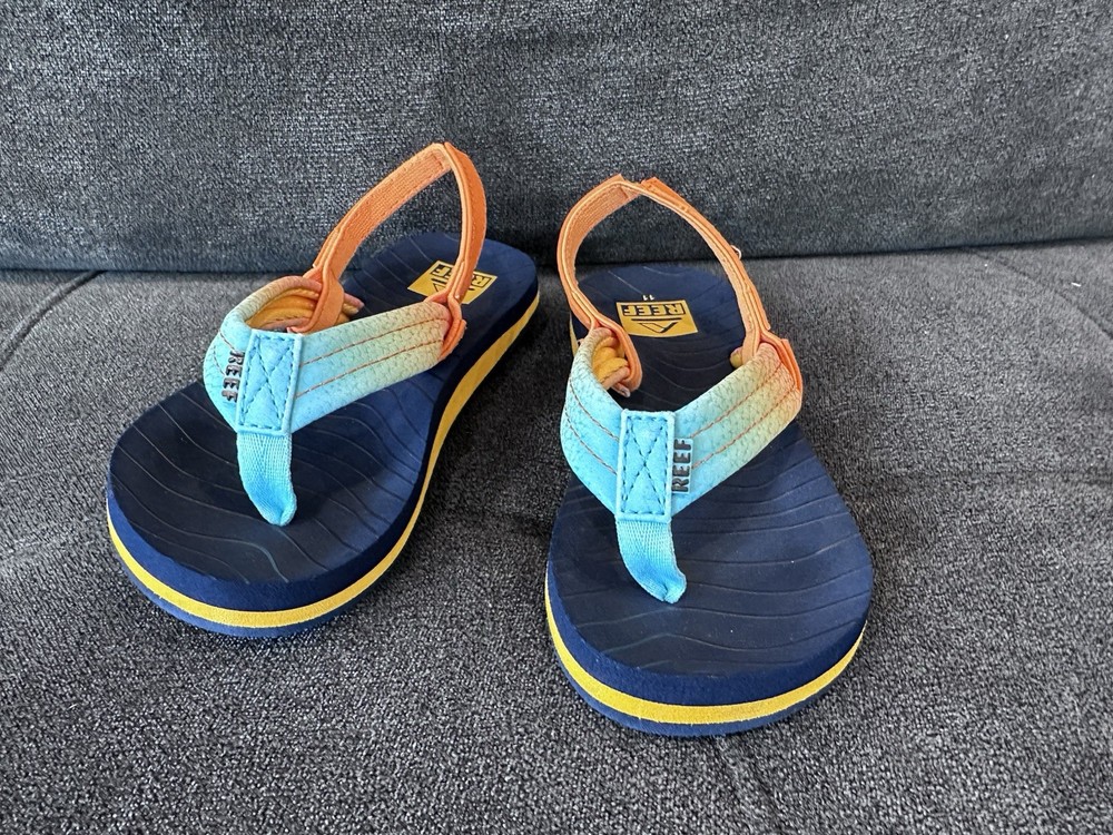 Reef Flip Flop Sandals Youth Size 11 Big Kid-excellent, Gently Used Condition