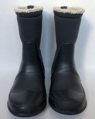 Hunter Original Kids Sherpa Navy Blue , Boys 2 Girls 3 UK 1 , Lined Rain Boots