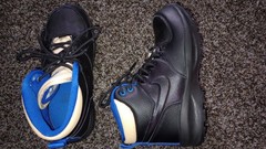 Nike Manoa leather boots Lace Up Youth Size 4.5