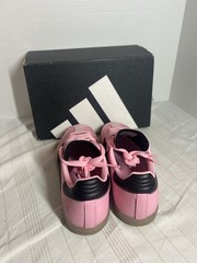 Adidas Samba Messi J Pink Black Gum Kids Size 4Y Womens 5.5 Soccer Shoes NEW