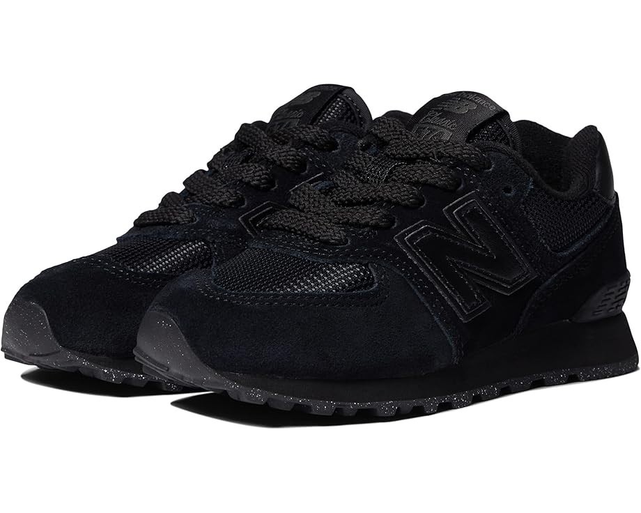 New Balance Kid’s 574 Core Bungee Sneaker Black Size 5W Toddler Brand New!
