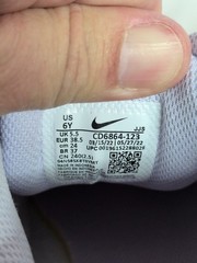 Nike Air Max 90 LTR White/Metallic Silver Youth Size 6 Y, Women’s 7.5