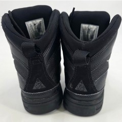 NIKE ACG WOODSIDE 2 BOOTS KIDS SIZE 13C BLACK HIGH LEATHER WATER RESISTANT BOYS