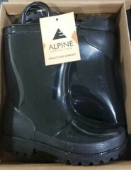 ALPINE EXPEDITION FIREMAN CHILDREN’S RAIN BOOTS ~ SIZE10 ~ New in Box