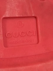 Authentic GUCCI Made In Italy Kids Rain Boots Rubber Snow EU 26 US 9.5 Toddler