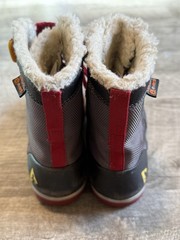 Plae Noel WP Alpine Boys Black Red Size 11 Waterproof Outdoor Snow Hiking Boots