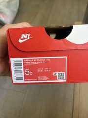 Nike Air Max 90 EasyOn (TD) White Racer Blue College Grey Sneakers 5C