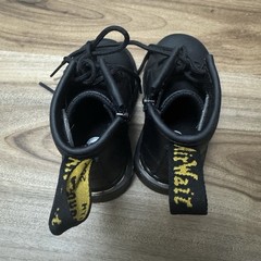 Dr. Martens 1460 I Black Leather Combat Boots Unisex Kids US 4 UK 3 EU 19