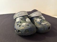 Crocs X Star Wars Children’s Clogs Size C9 C 9 Mandalorian Grogu Baby Yoda