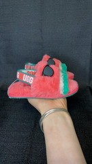 NWOT UGG Fluff Yeah Watermelon Stuffie Shoes – Toddler Size 7