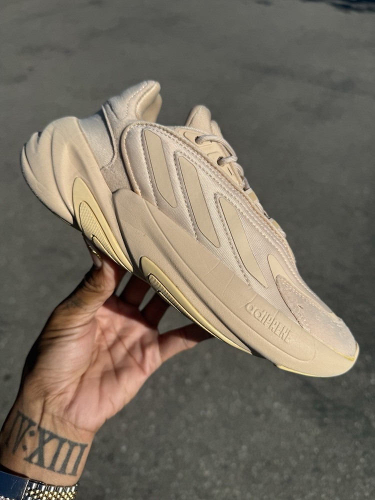 adidas Ozelia Originals Youth (GS) Sneakers, Savanna/Beige, Size 4