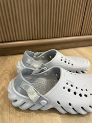 Crocs Echo Clog Sandals from Finish Line Size J 5 Unisex Gray