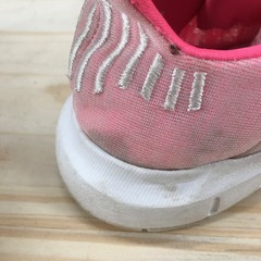 Adidas Shoes Youth 1.5 Swift Run Running Athletic Sneakers Pink Lace Up Low Top