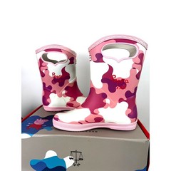 Hunter Kids With Handles Easy pull on rain boots NWT NWB size 2B/3G Peppa Pig