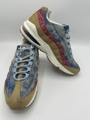 GS Nike Air Max 95 Parachute Beige/Denim Sz 6.5Y Wild West BV6375-200 EUC
