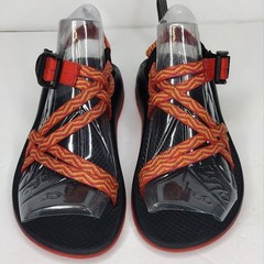 Chaco Orange Strappy Outdoors Kids Unisex Sandals Sz 3