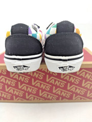 VANS Kid’s WARD Party Check/Multi SKATEBOARDING Shoes Sneakers- Sz 3/34