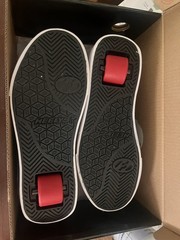 Heeleys #HE100757H Black and Red Shoes with Box