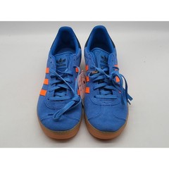 Adidas Gazelle J Focus Blue Solar Orange Kids Shoes JP7124 Sneaker NWT Size 6.5