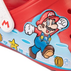 Super Mario Bros. Crocs Classic Lights Clog – Little Kid / Big Kid – Red