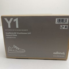 Allbirds Smallbirds White Fluffs Wool Runner LNY Sneakers Youth Y1 New