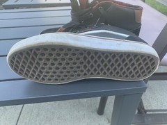 Vans R 721356 Mid-Top Leather Sneakers US Youth 5