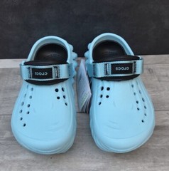 Crocs Echo Clog Arctic Blue & Black Select-a-Size