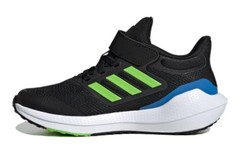 adidas Ultrabounce Big Kid Black Lucid Lime IG5396