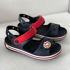 Crocs Crocband Cruiser Sandals Little Kids Children’s Size 11C Blue w/ 1 charm