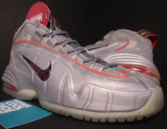 NIKE AIR MAX PENNY LE DB GS DOERNBECHER 49ERS REFLECT SILVER RED 728591-001 6Y 6