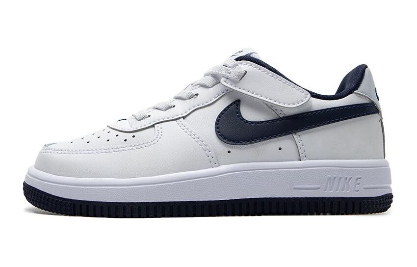 Nike Force 1 Low EasyOn PS ‚White Midnight Navy‘ Kids FN0237-104 New Authentic
